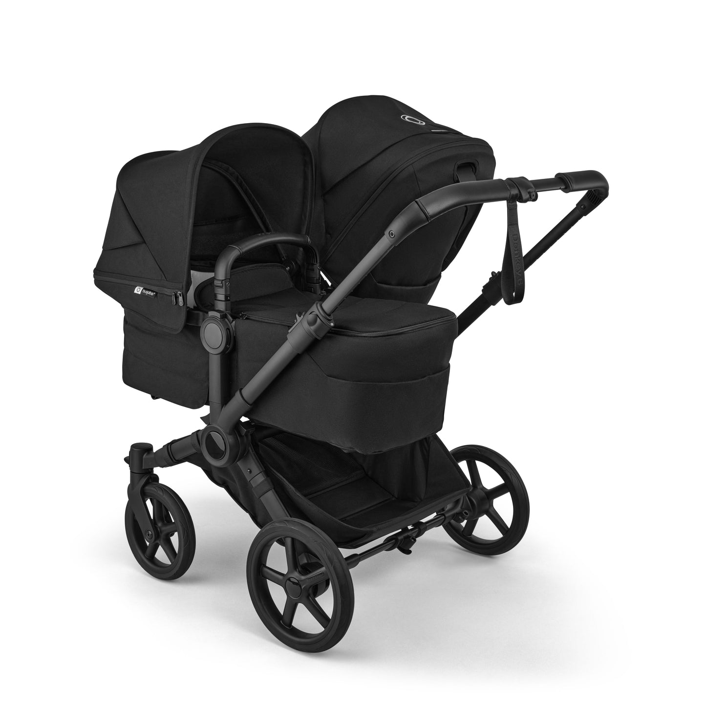 Bugaboo Donkey 6 Double Ultimate Newborn Bundle Heritage Black