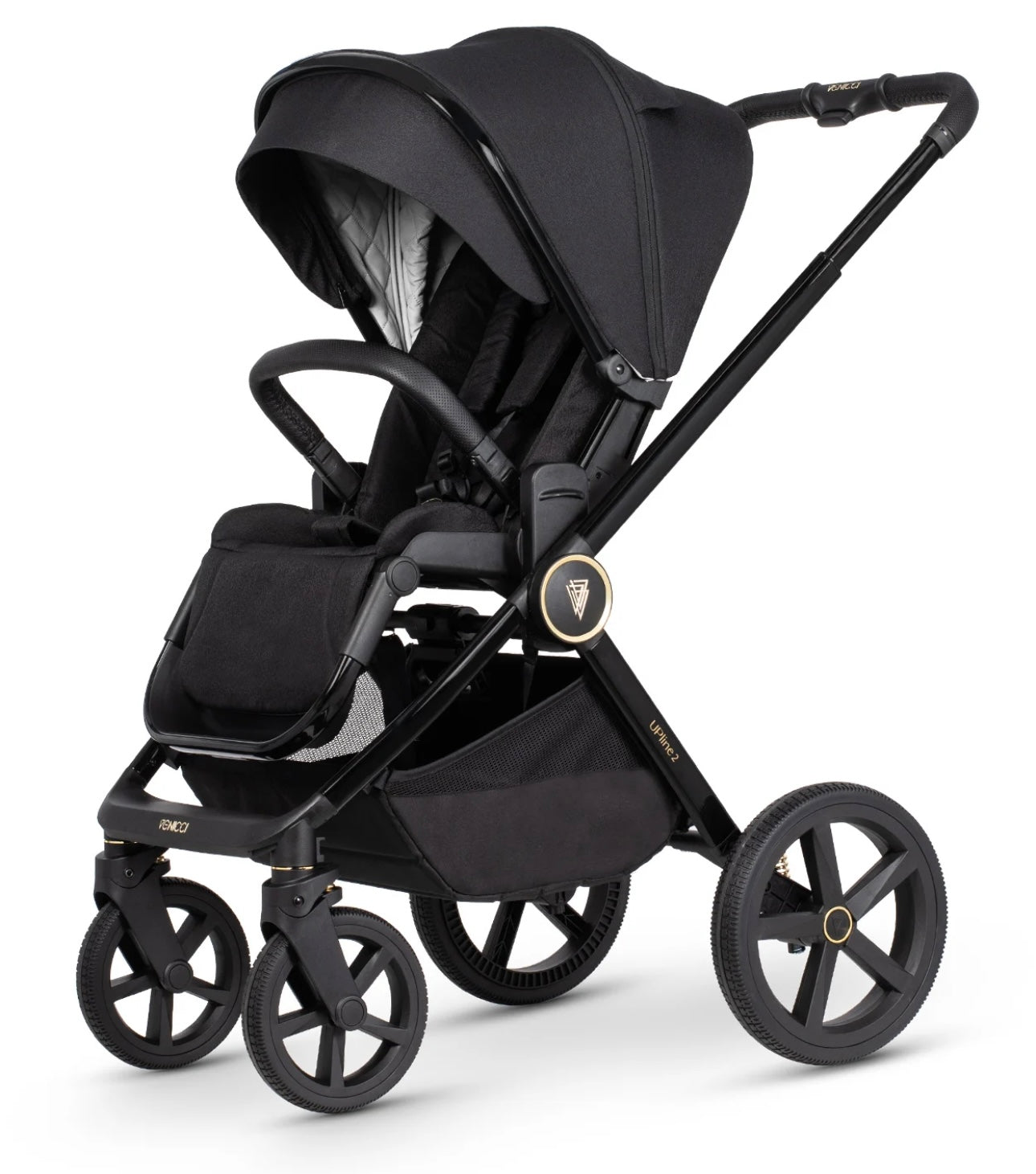 Venicci Upline 2 2 in 1 All Black