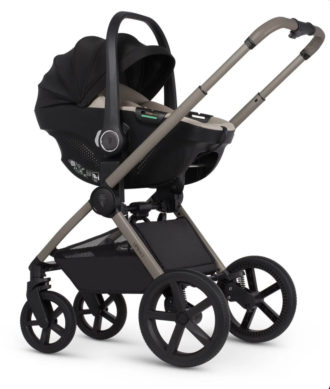 Venicci Upline 2 3 in 1 With Rotating Base Taupe