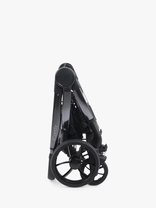 iCandy Peach 7 Pushchair, Carrycot & Accessories with Cocoon Car Seat and Base Travel Bundle, Truffle