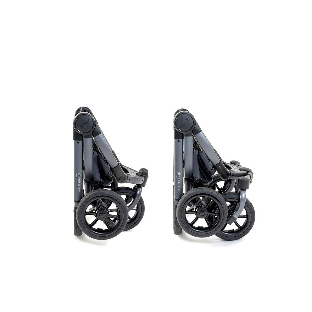 iCandy Peach 7 All Terrain Complete Pushchair Bundle - Storm/Nimbus