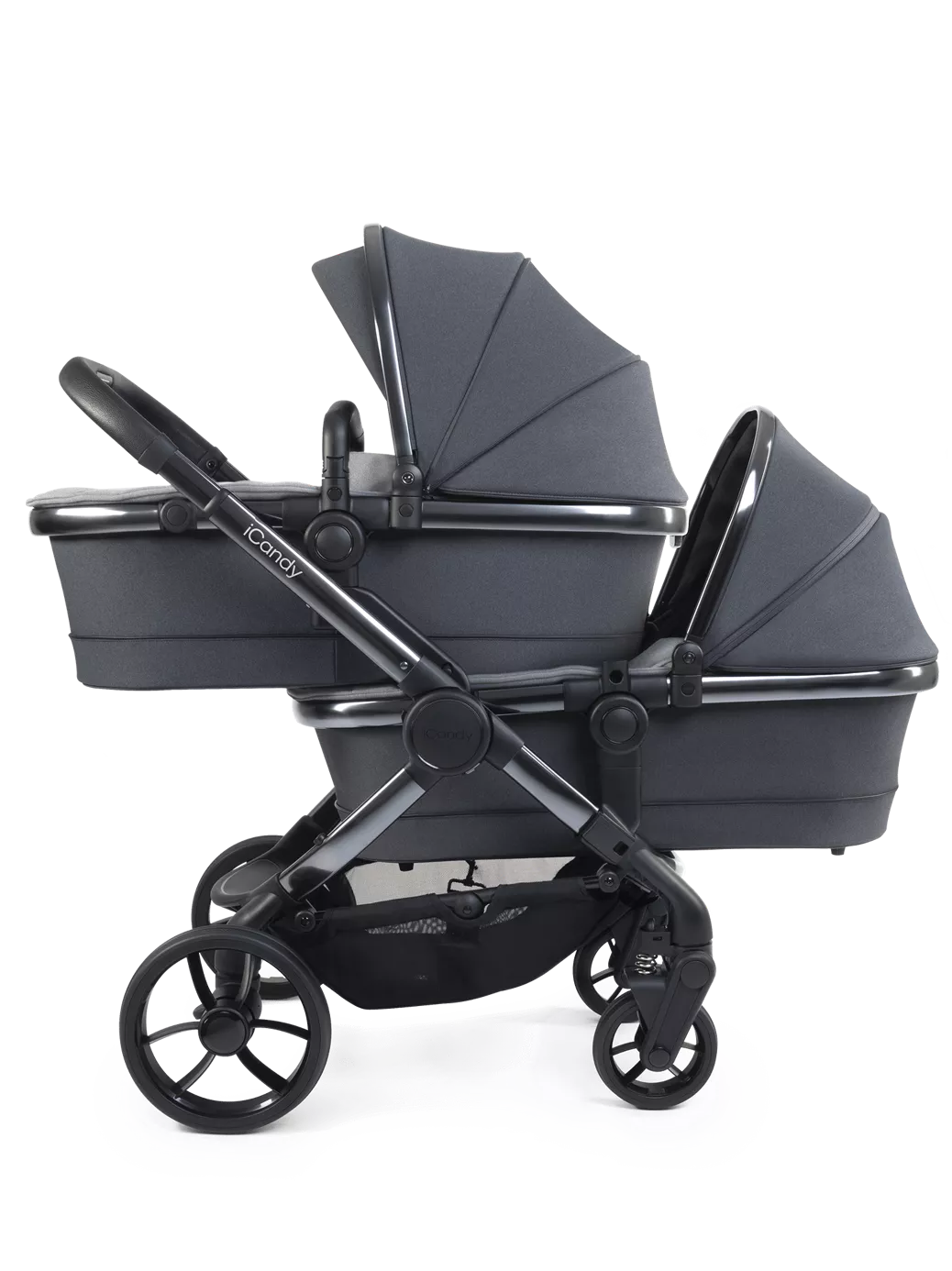 iCandy Peach 7 Twin Pushchair and Carrycot, Truffle