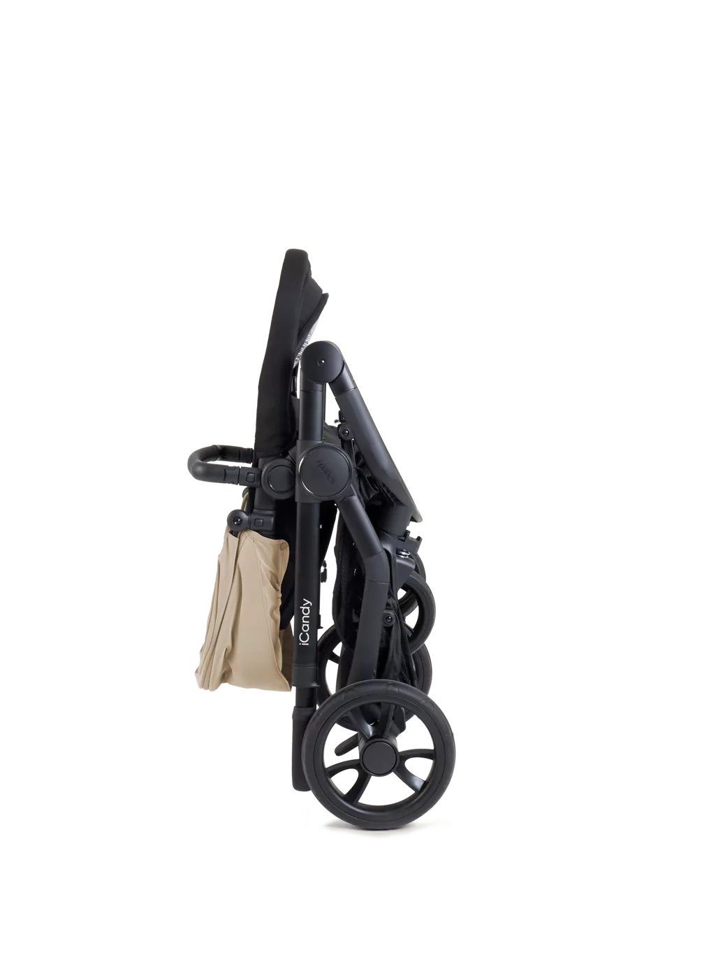 iCandy Orange 4 Pushchair, Carrycot and Accessories Complete Bundle Jet Latte