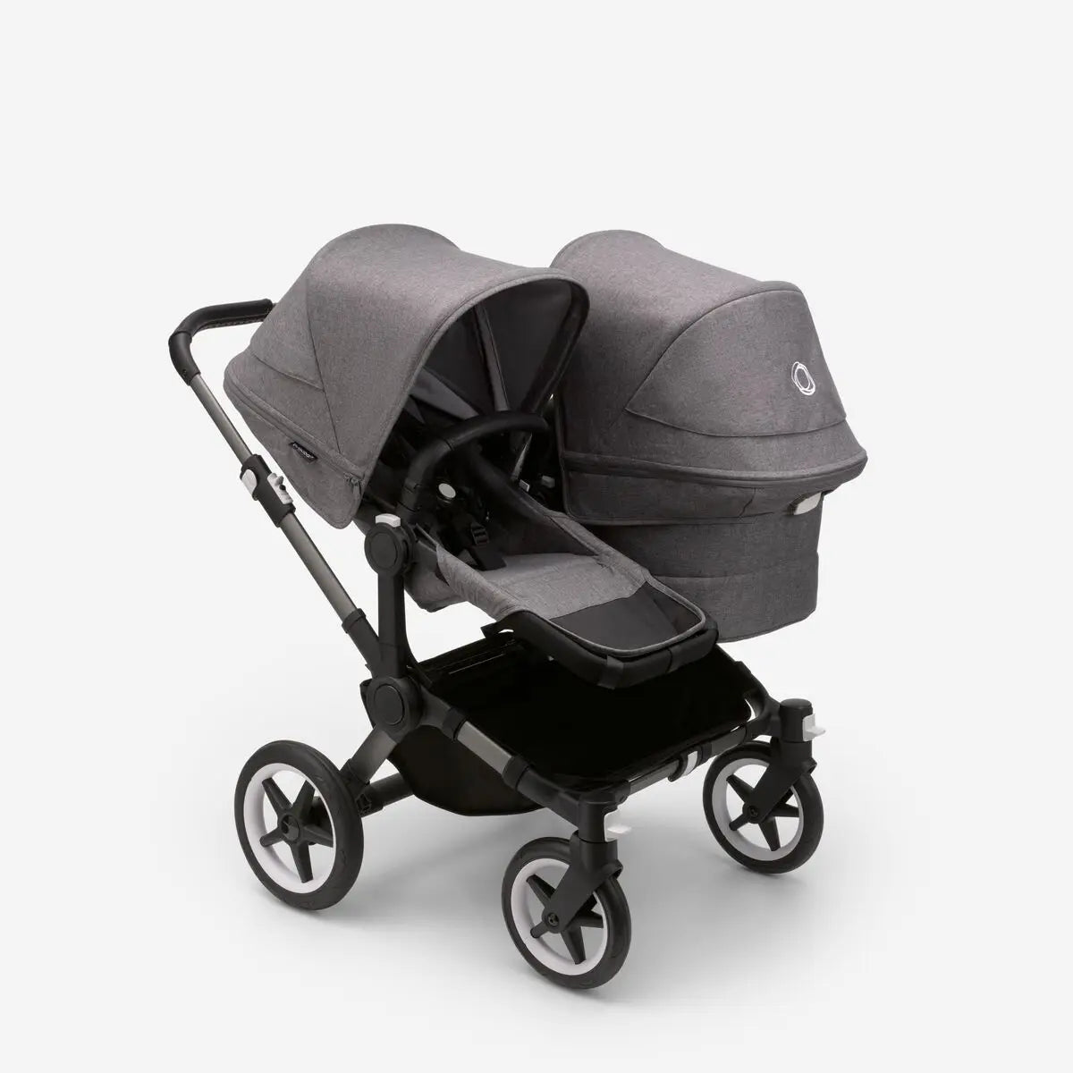 Bugaboo Donkey 5 Duo carrycot and seat pushchair Grey Melange