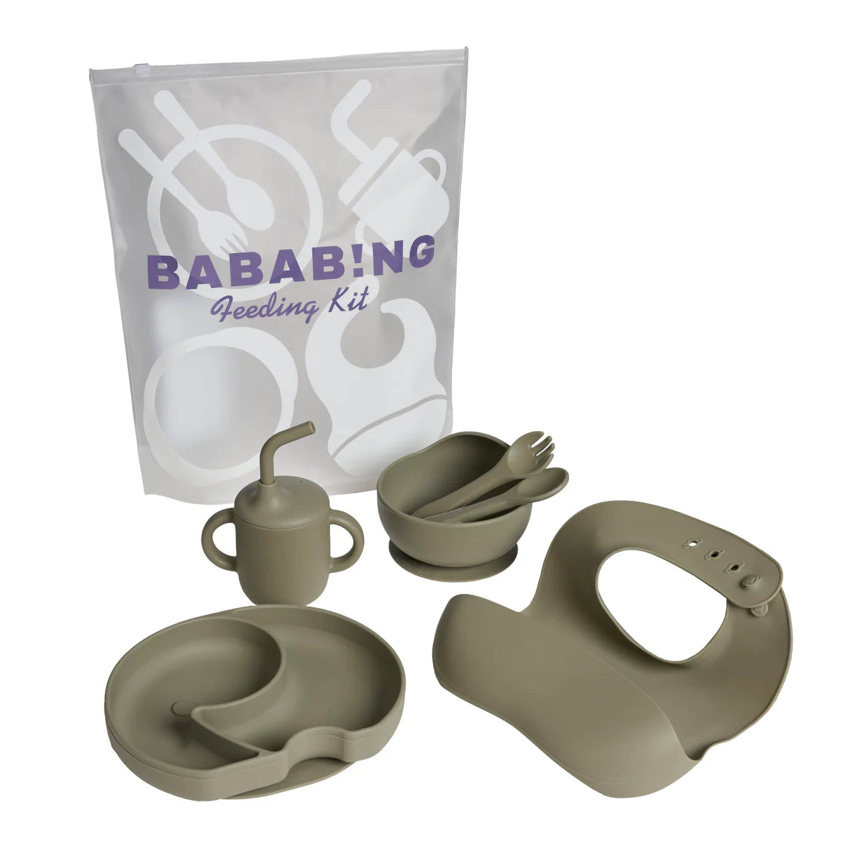 Bababing 18pc Raffi MKII Travel, Home & Feeding Bundle with spin car seat & Isofix base - Minky