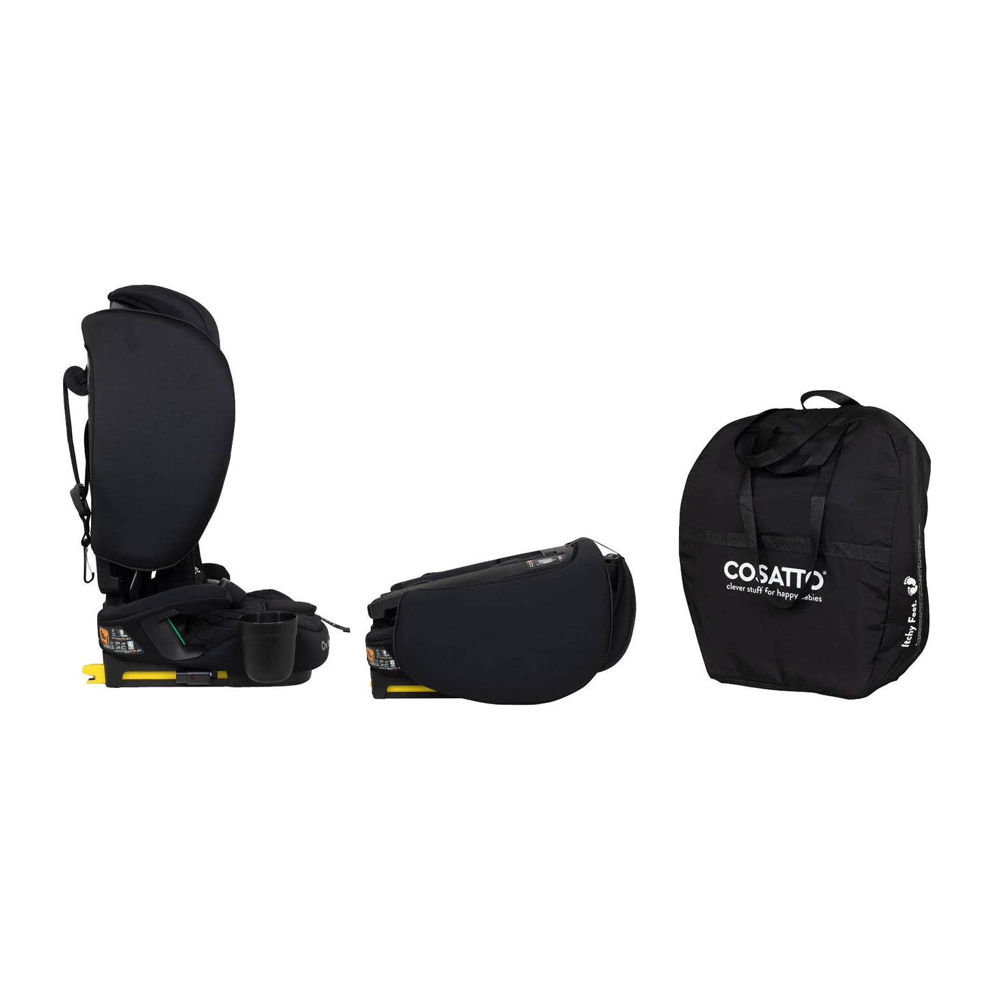 Cosatto On The Go i-Size Travel Car Seat Silhouette Pre Order April Delivery
