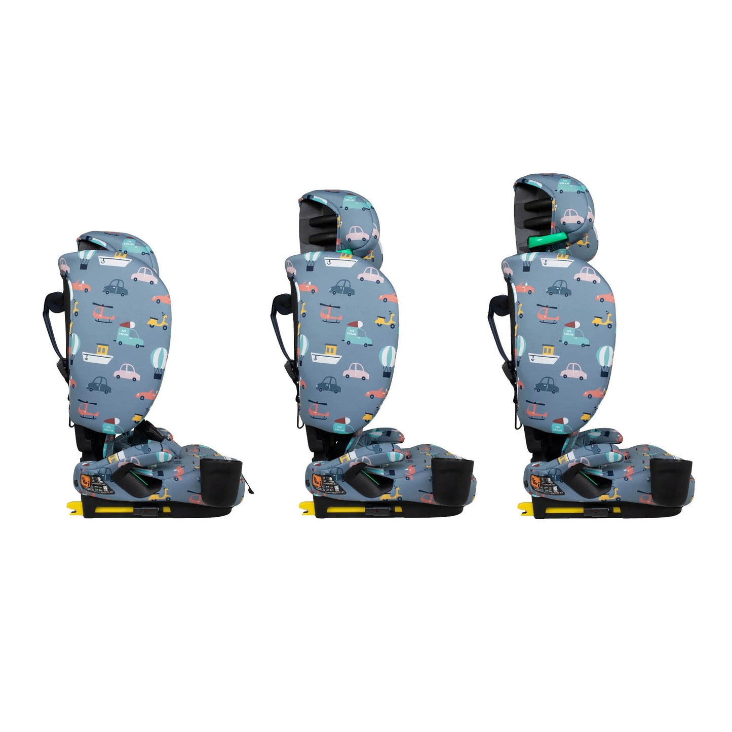 Cosatto On The Go i-Size Travel Car Seat Itchy Feet Sky Pre Order April Delivery