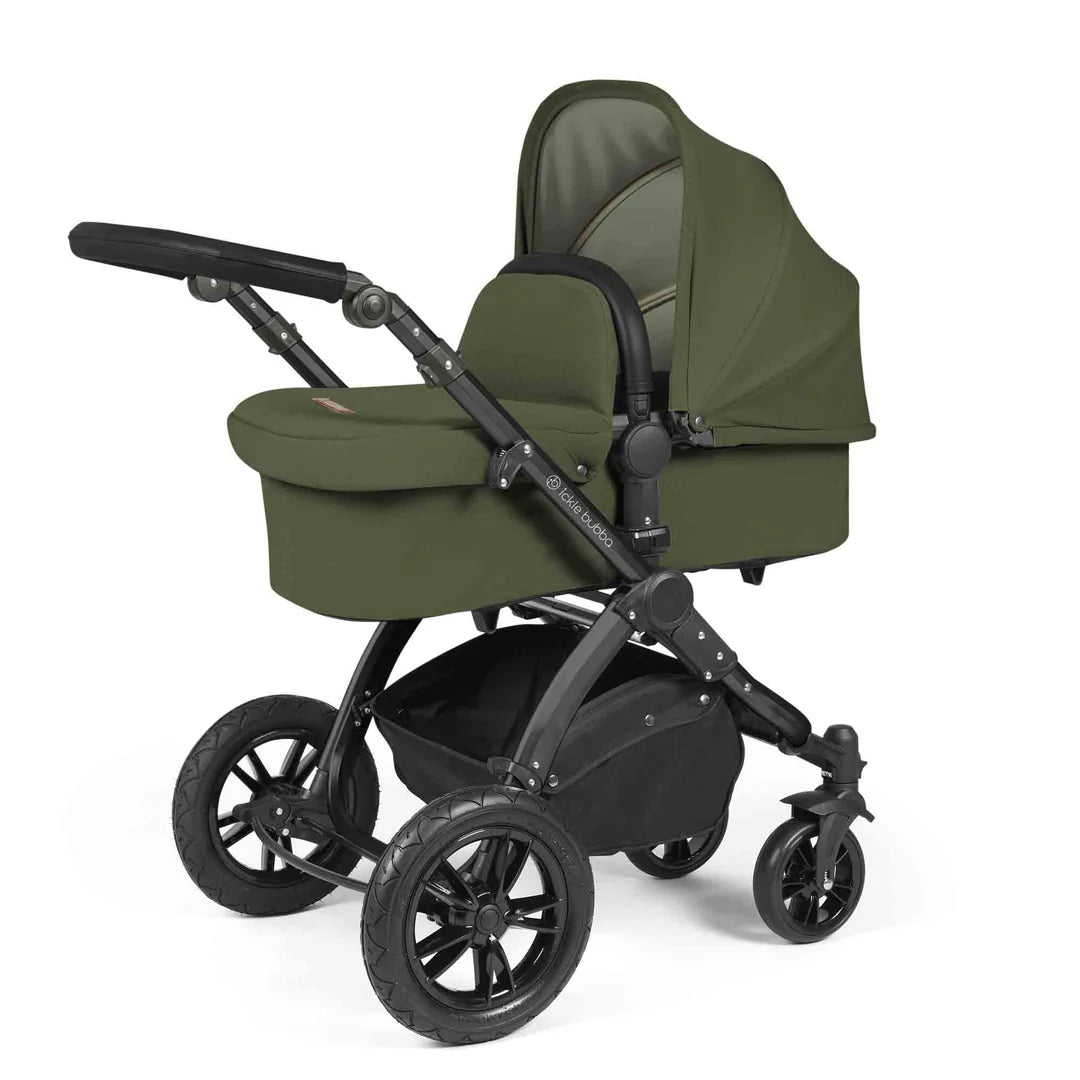 STOMP LUXE NIMBUS 180° SPIN I-SIZE TRAVEL SYSTEM & HOME 14 PIECE BUNDLE