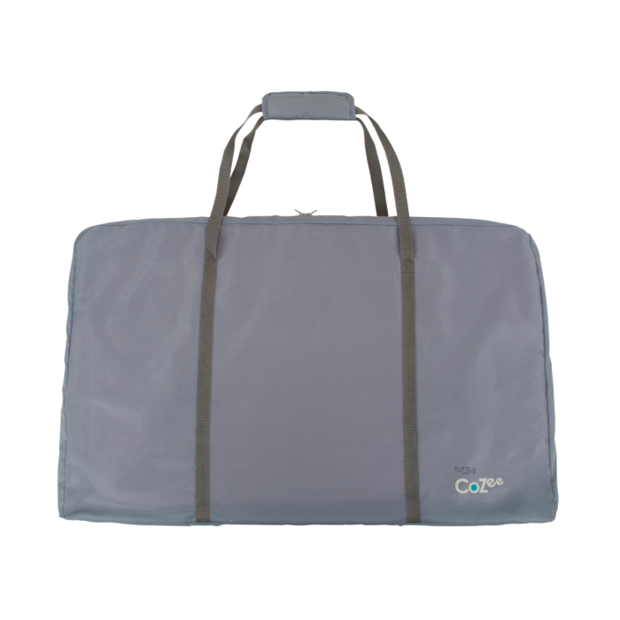 Tutti Bambini CoZee Bedside Crib - Scandinavian Walnut/Ecru