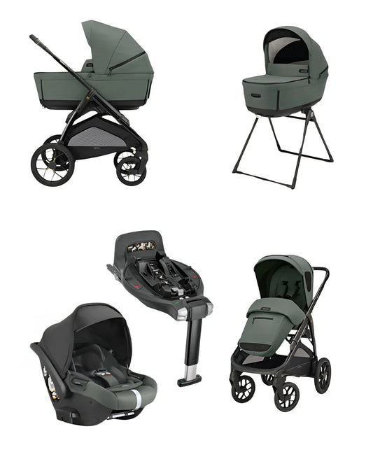 Inglesina Aptica XT Travel System - Taiga Green (2025 Model Updated Features)
