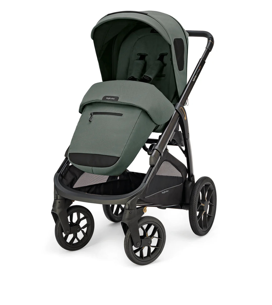 Inglesina Aptica XT Travel System - Taiga Green (2025 Model Updated Features)