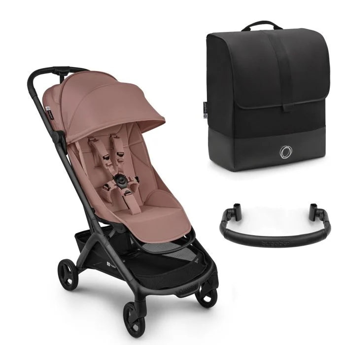 pink bugaboo Bugaboo Butterfly 2 Holiday Bundle Dusty Pink – Jolly Tots