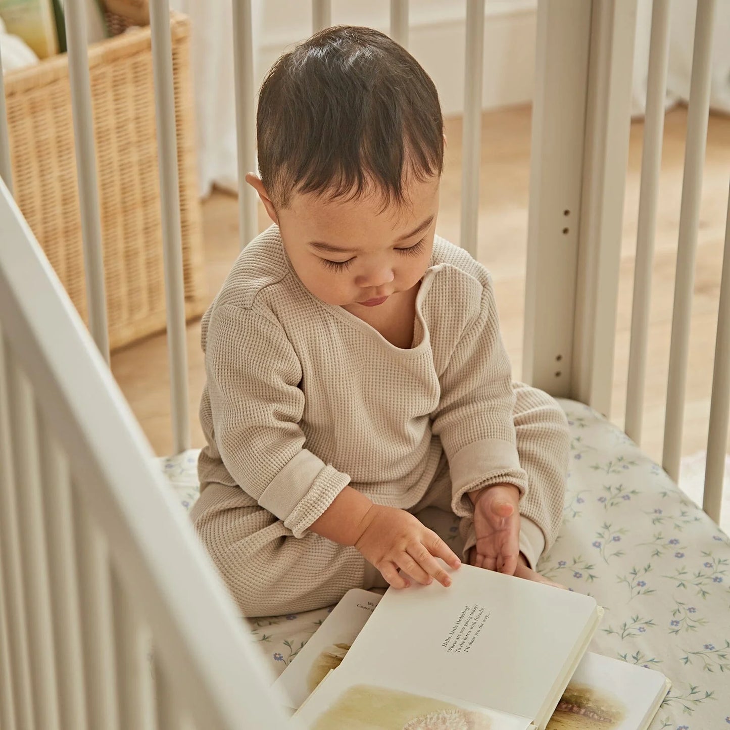 Cuddle Co Clara Mini Cot Bed - Cashmere
