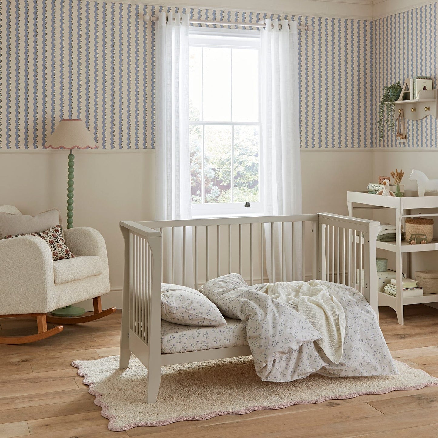 Cuddle Co Clara Mini Cot Bed - Cashmere