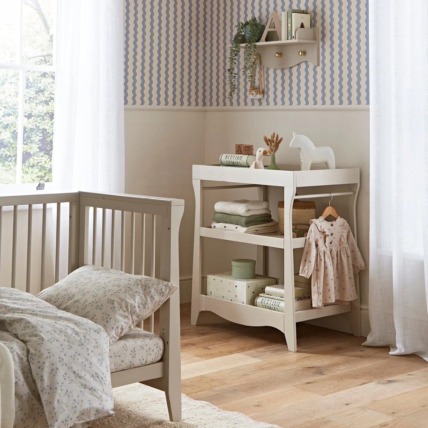 Cuddle Co Clara Mini Changer - Cashmere