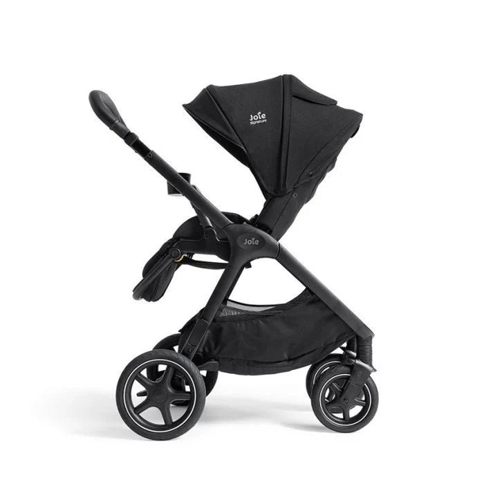 Joie Baby Finiti Pushchair, Ramble XL Carrycot, i-Level Pro Car Seat and i-Base Encore Bundle, Eclipse