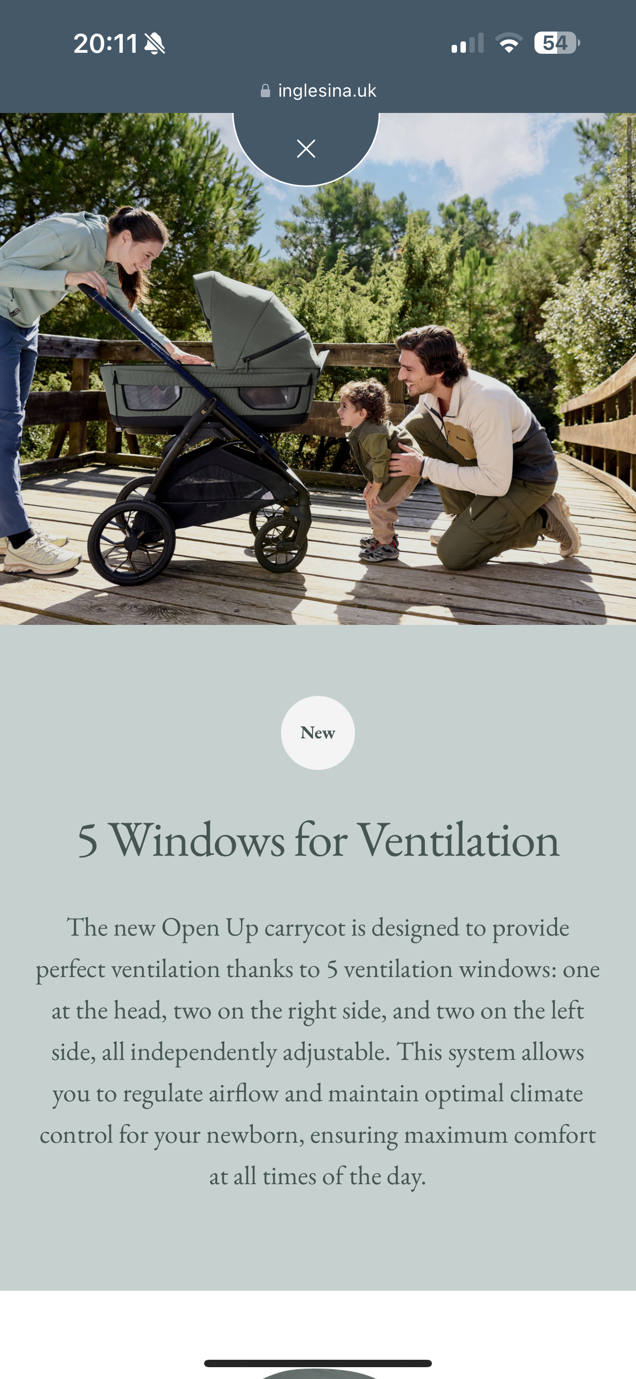 Inglesina Aptica XT Duo Taiga Green 2025 Model