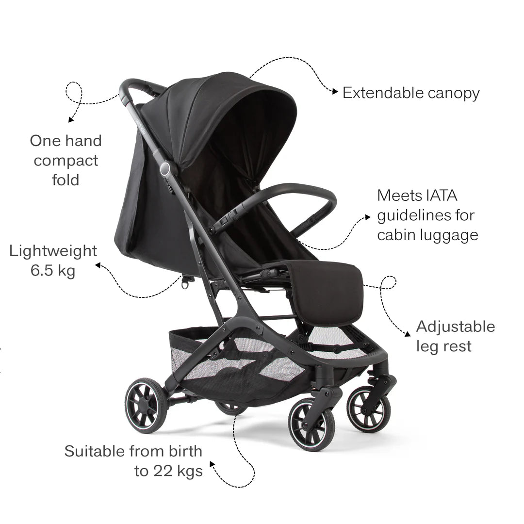 Redkite Push Me Explor - Black IATA