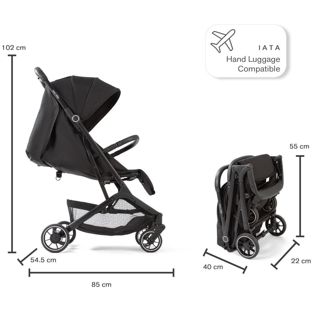 Redkite Push Me Explor - Black IATA