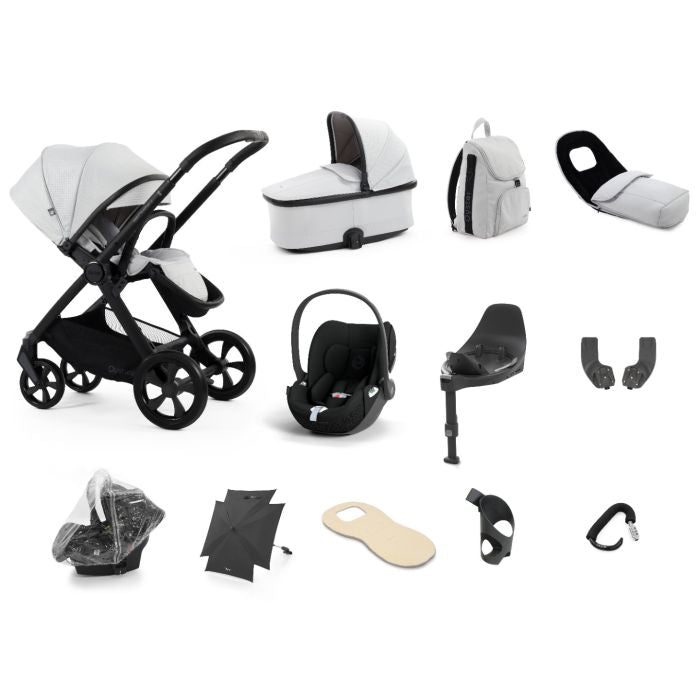 BabyStyle Oyster4 Pushchair Ultimate 12 Piece Bundle with Cybex Cloud T i-Size Car Seat and Base - Jubilee *Message us to check availability
