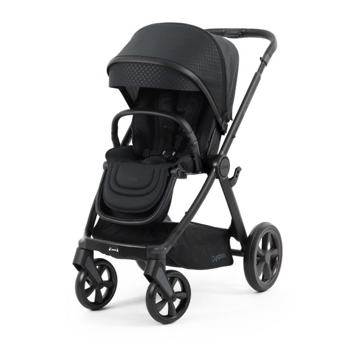 BabyStyle Oyster4 Pushchair Ultimate 12 Piece Bundle with Cybex Cloud T i-Size Car Seat and Base - Raven *Message us to check availability