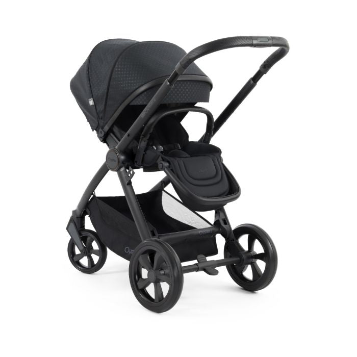 BabyStyle Oyster4 Pushchair Ultimate 12 Piece Bundle with Cybex Cloud T i-Size Car Seat and Base - Raven *Message us to check availability