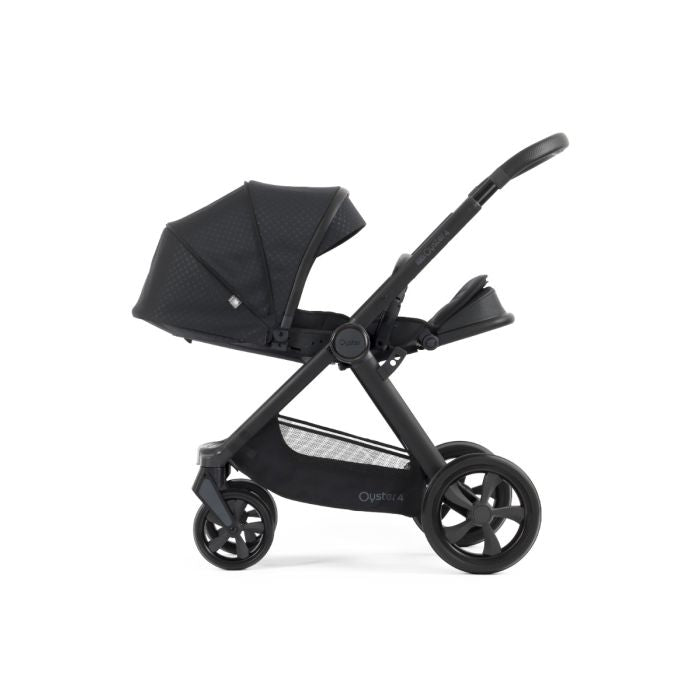 BabyStyle Oyster4 Pushchair Ultimate 12 Piece Bundle with Cybex Cloud T i-Size Car Seat and Base - Raven *Message us to check availability