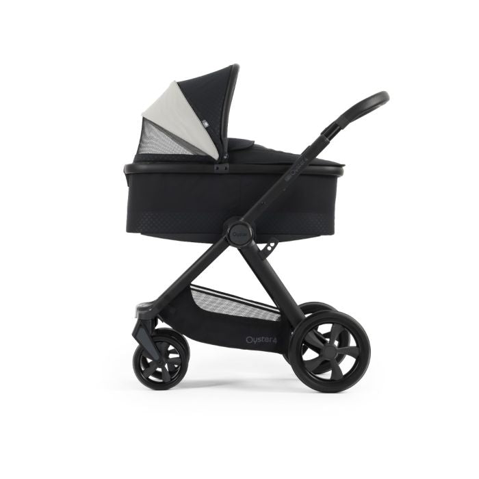 BabyStyle Oyster4 Pushchair Ultimate 12 Piece Bundle with Cybex Cloud T i-Size Car Seat and Base - Raven *Message us to check availability