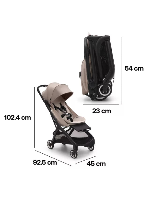 Bugaboo Butterfly Desert Taupe FREE Travel Bag