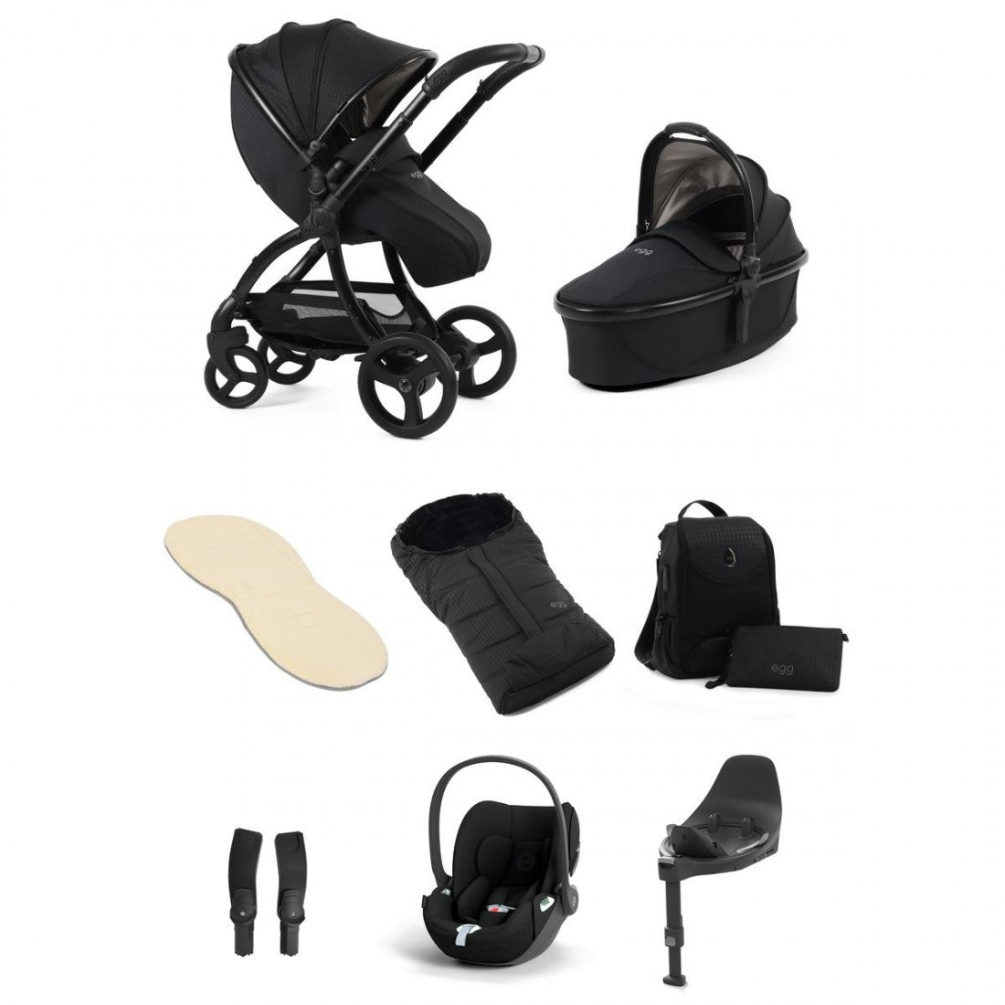 Egg 3 luxury bundle with cybex cloud t and base