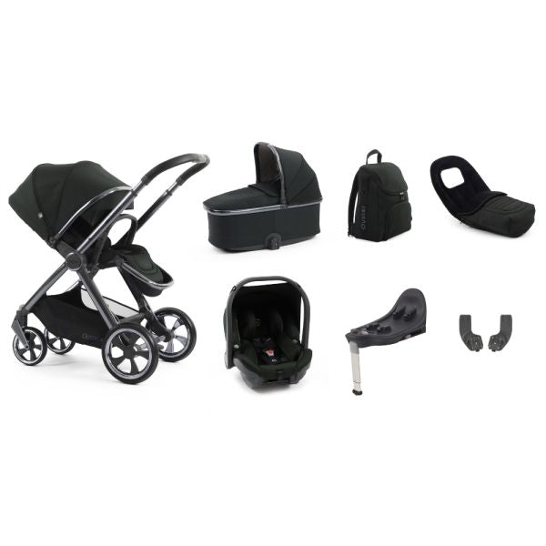 Oyster 4 Luxury Bundle With Capsule Seat - Black Olive Pre Order Mid April Delivery