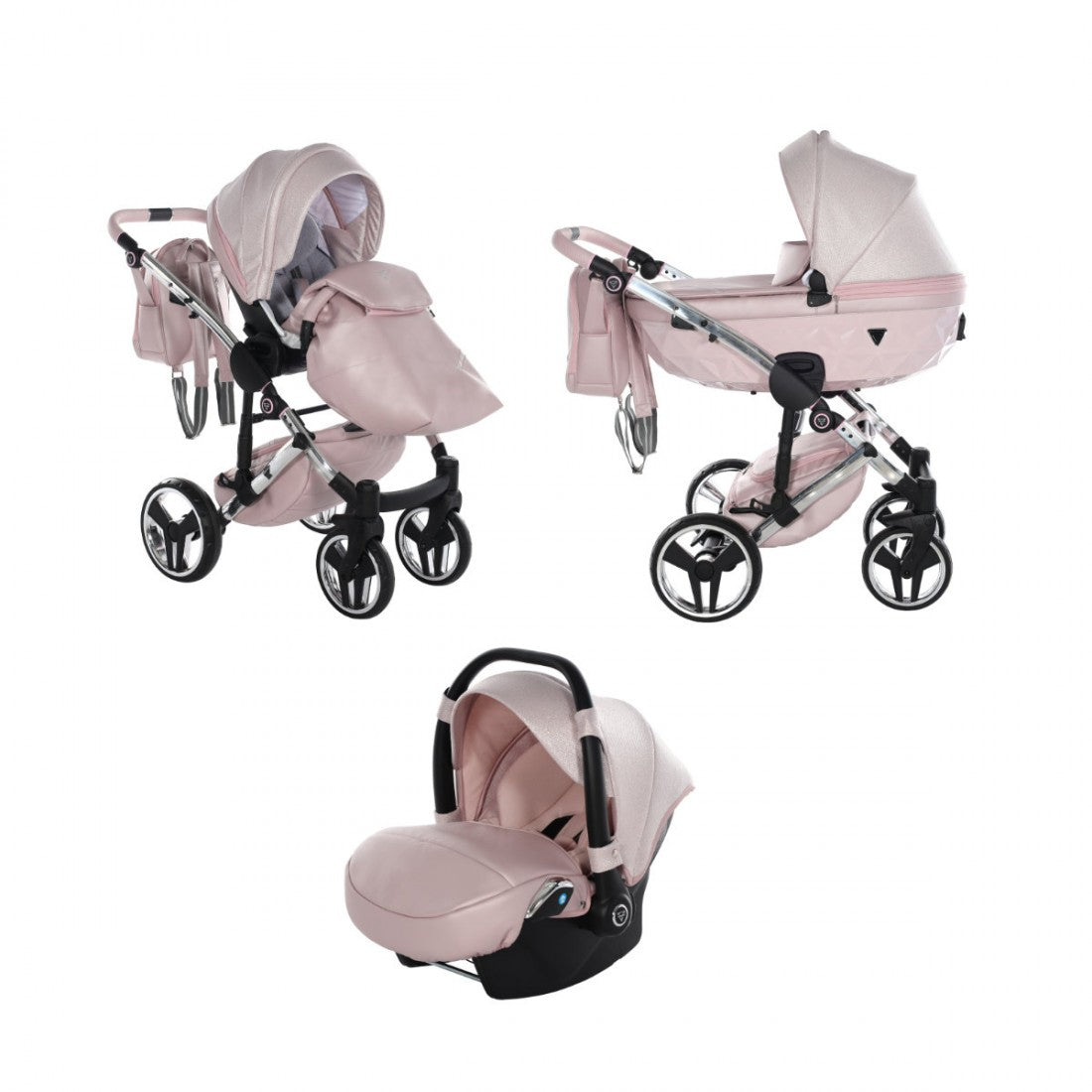 Junama Dolce in Travel System, Pink
