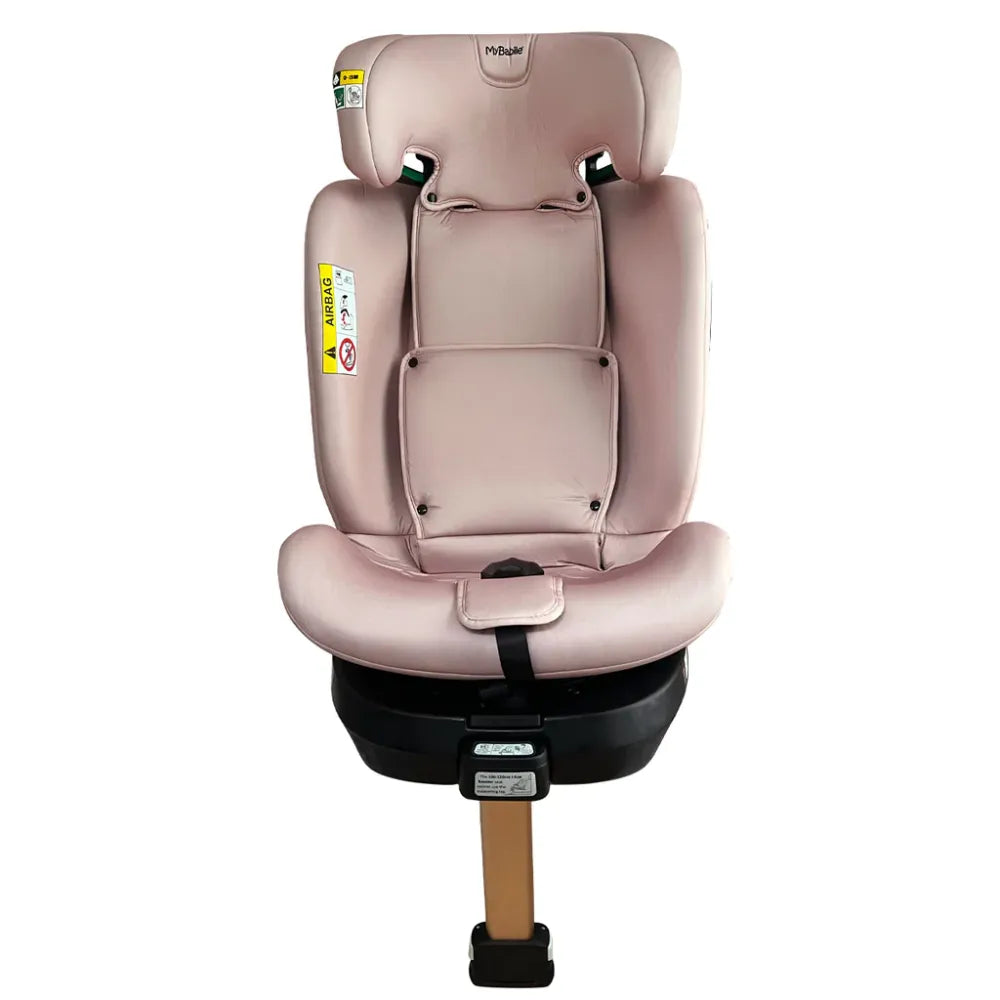 MBCSSPIN i-Size (40-150cm) Spin Car Seat - Pink Polka