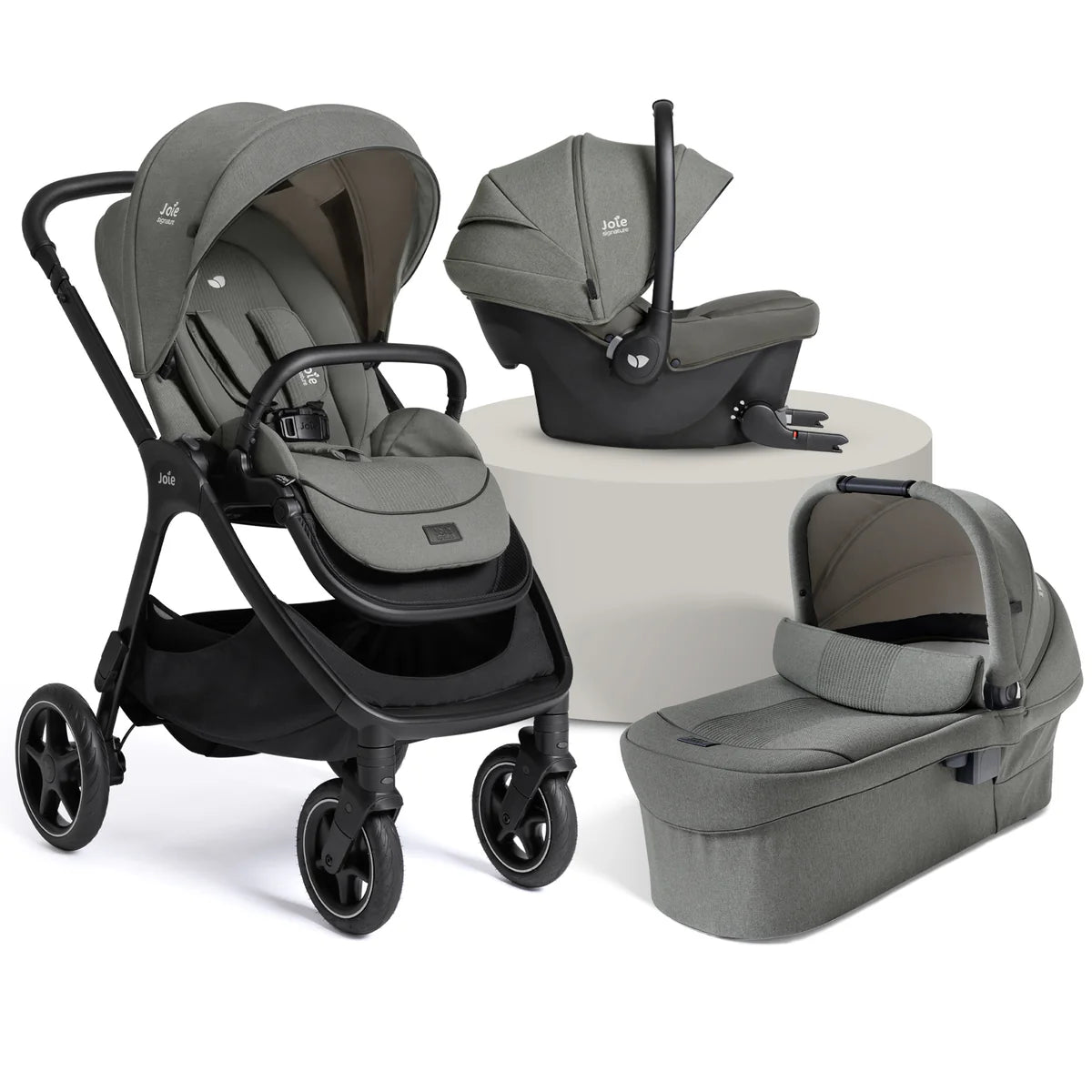 Joie Finiti Flex Click & Go Bundle - Evergreen