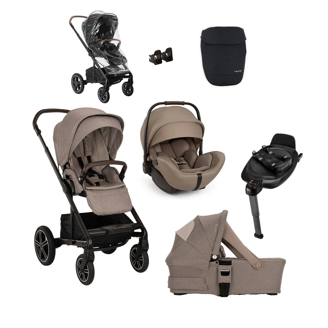 Nuna MIXX Next ARRA FLEX Next Generation Travel System Bundle - Cedar