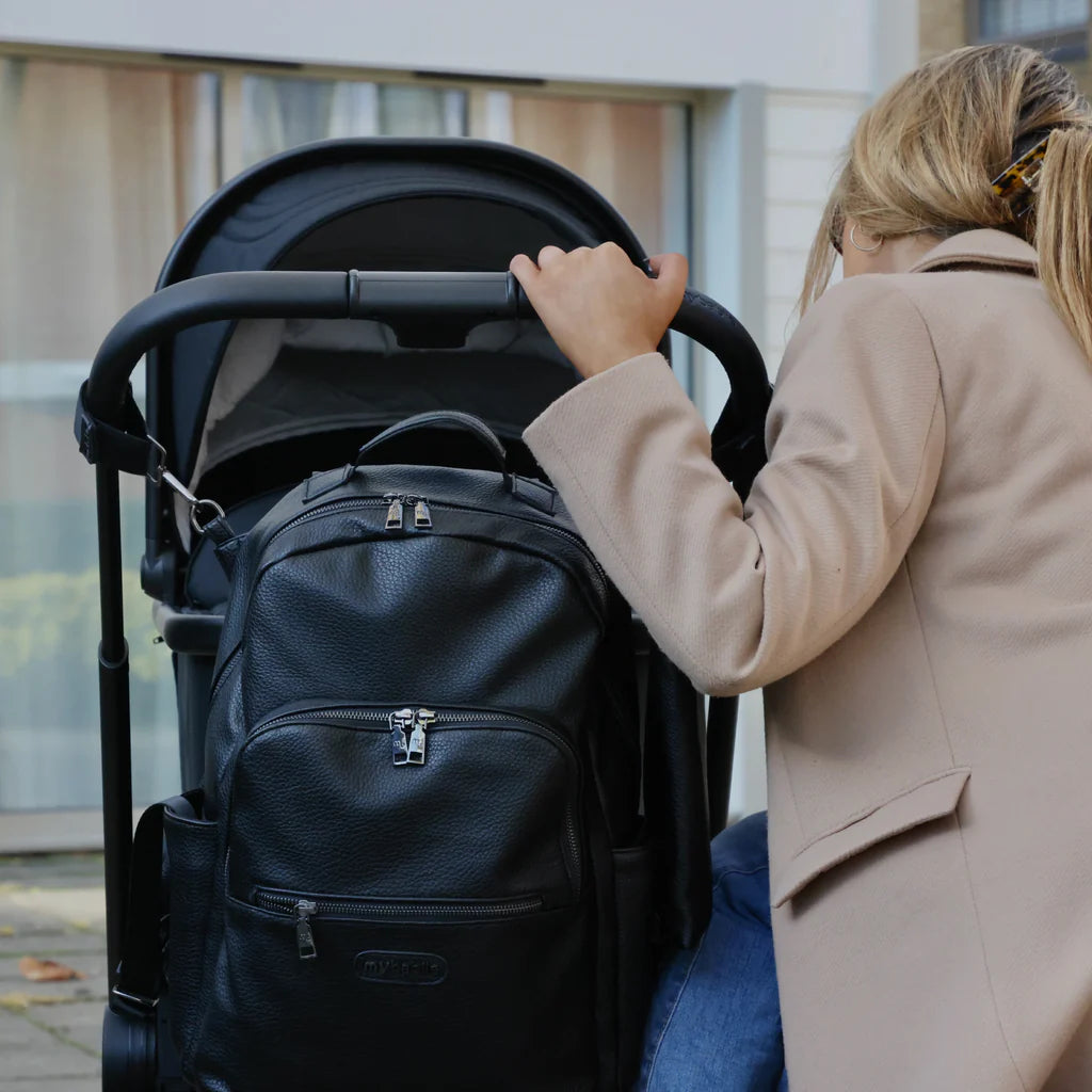 Backpack Pro Changing Bag - Black / Gunmetal