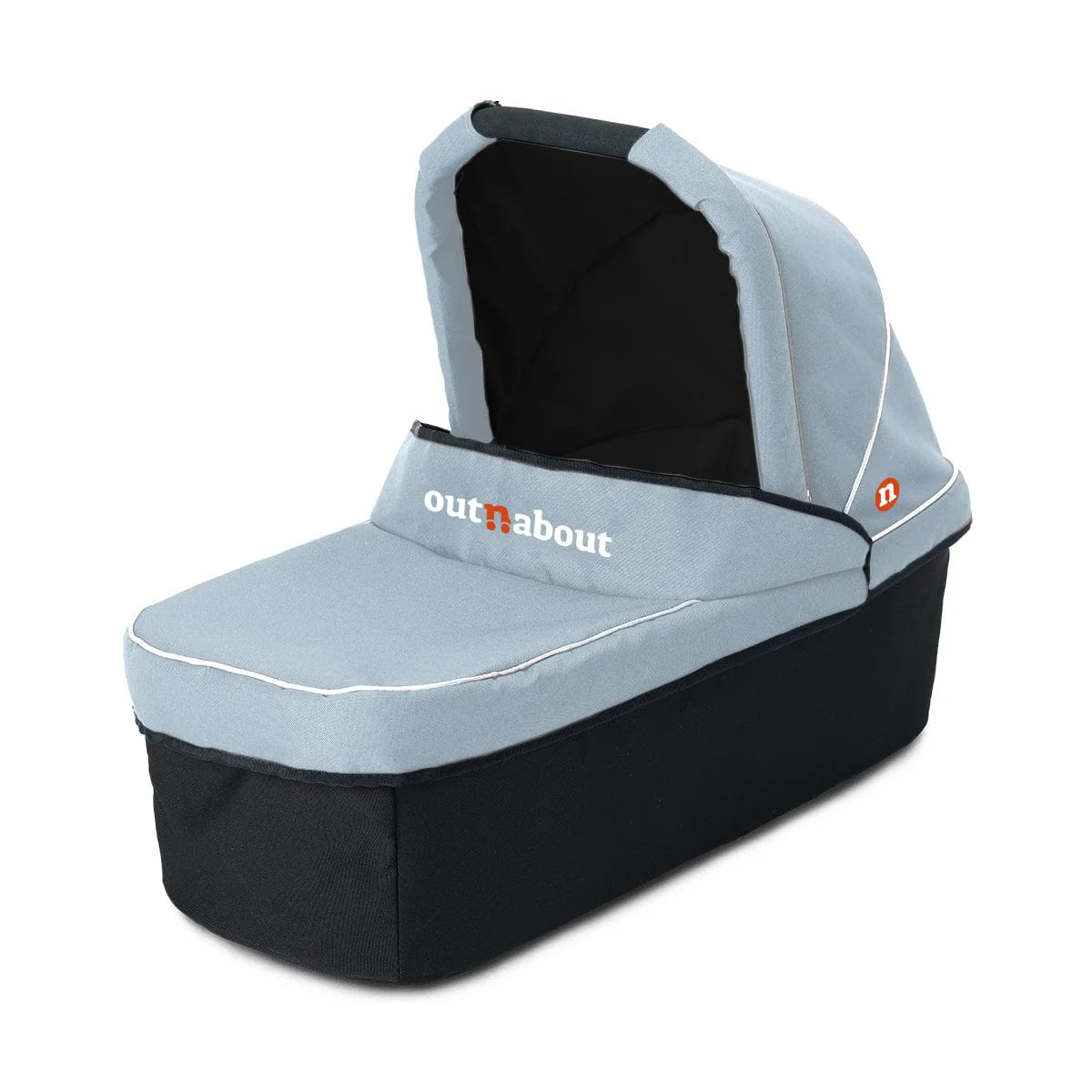 Out n About Nipper V5 Double Pushchair Starter Bundle Rocksalt Grey