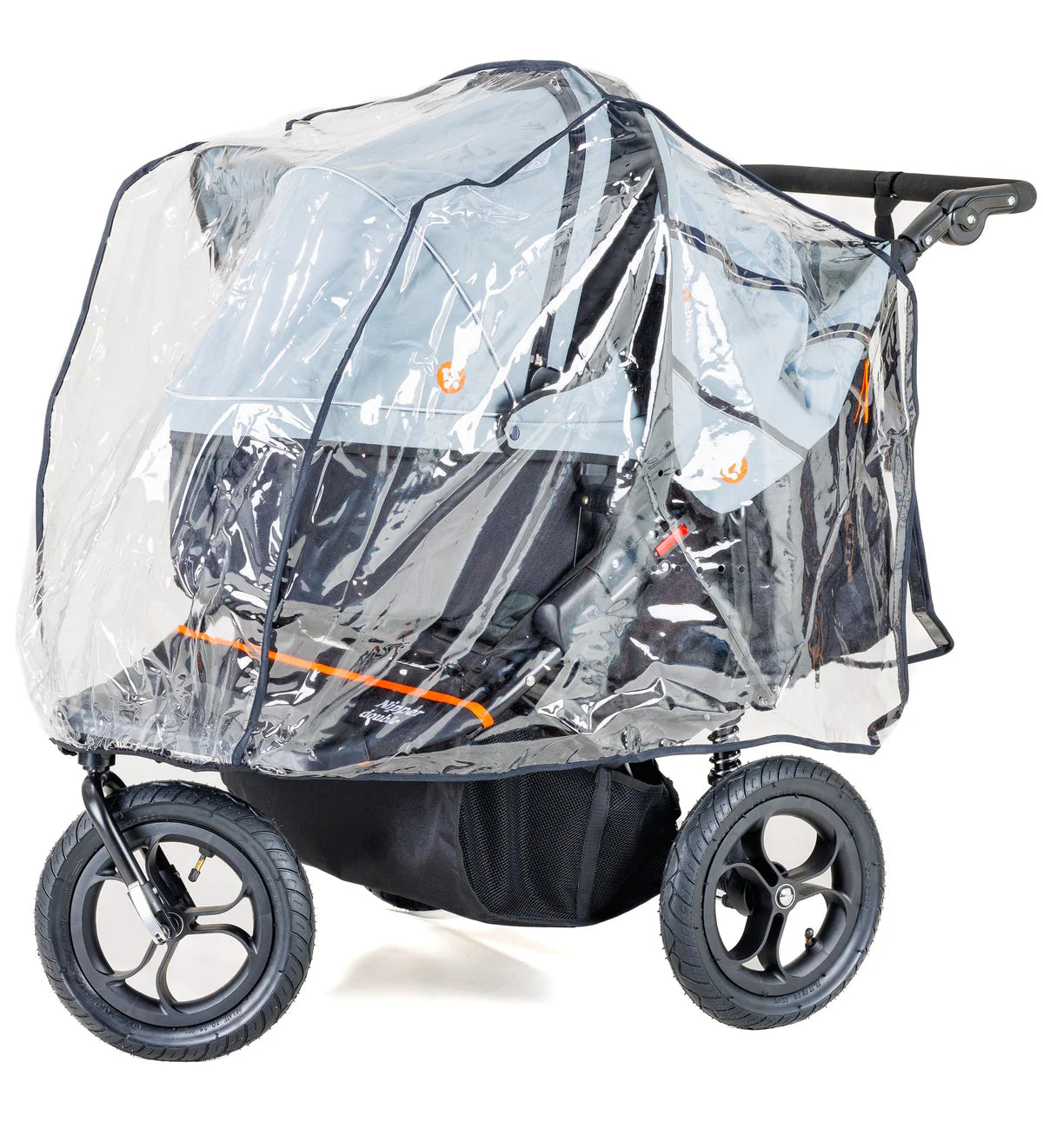 Out n About Nipper V5 Double Pushchair Starter Bundle Sycamore Green