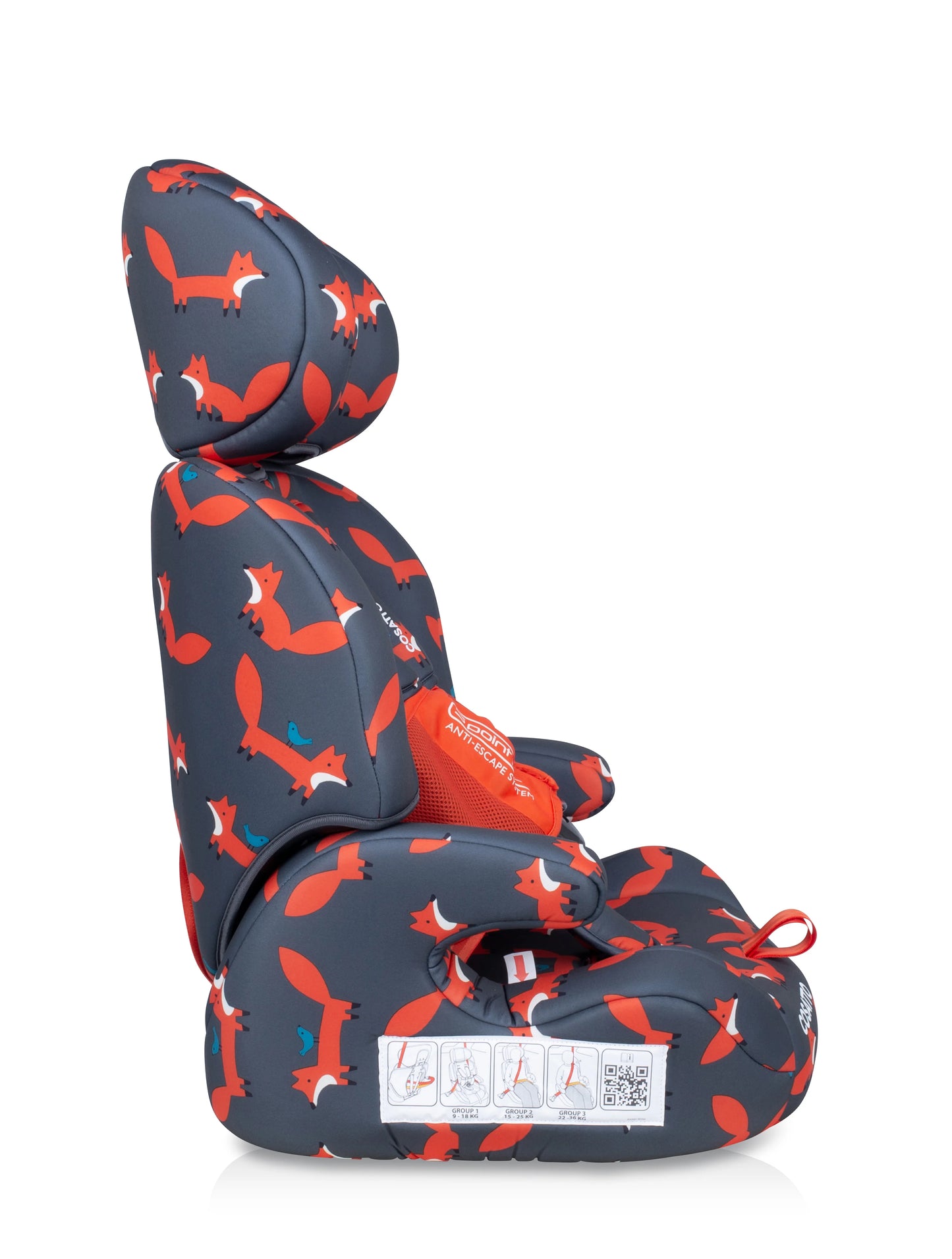 Cosatto Zoomi 123 Car Seat - Charcoal Mister Fox March Offer