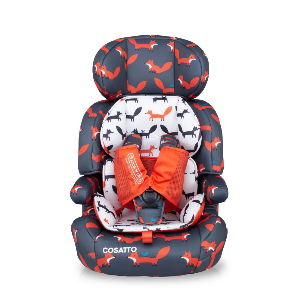 Cosatto Zoomi 123 Car Seat - Charcoal Mister Fox March Offer