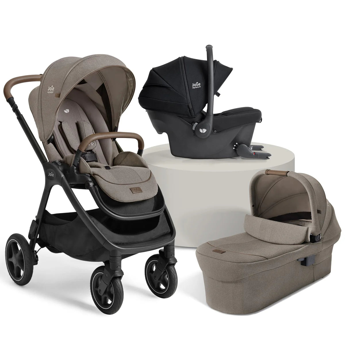 Joie Finiti Flex Click & Go Bundle in Maple