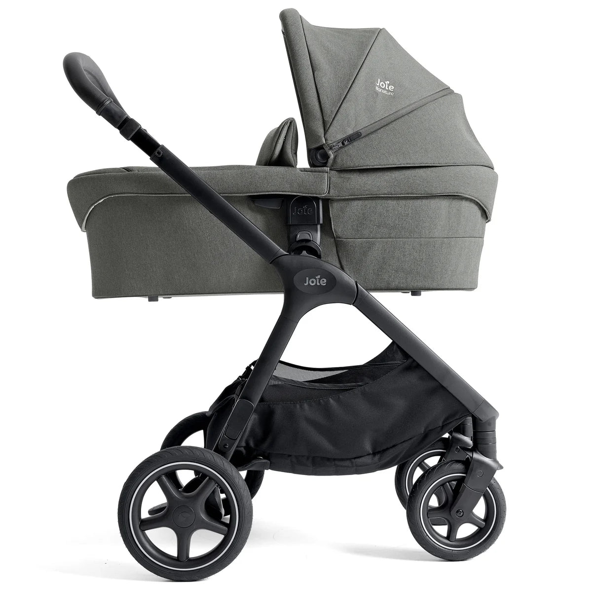 Joie Finiti Flex Pushchair & Ramble XL Carrycot in Evergreen