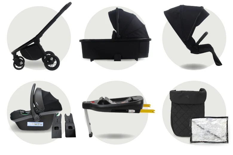 My Babiie Mb450i Black Inc isofix Base