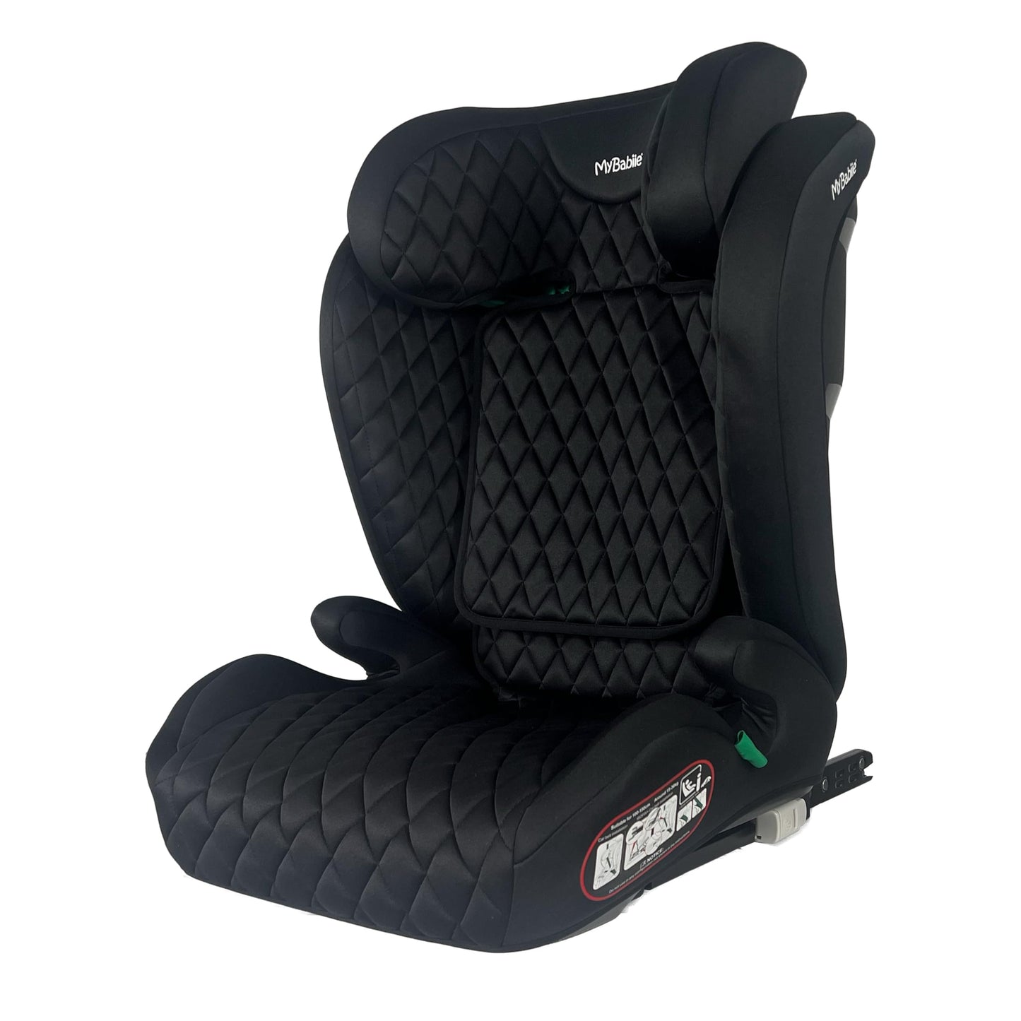 My Babiie iSize quilted black Car Seat