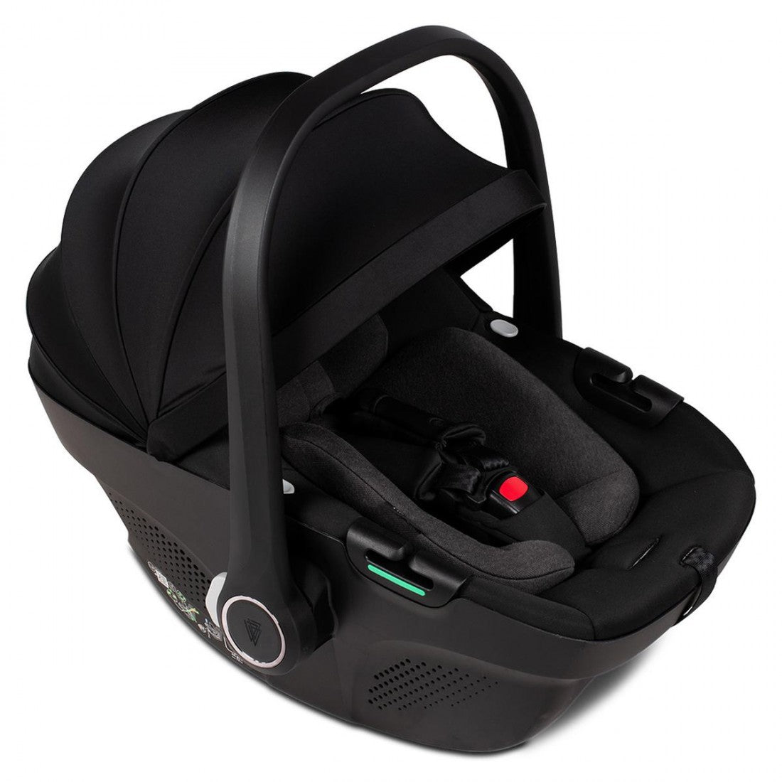 Venicci Claro 3 in 1 with Tiago 360 Car Seat + Base Complete Travel System Bundle, Forest
