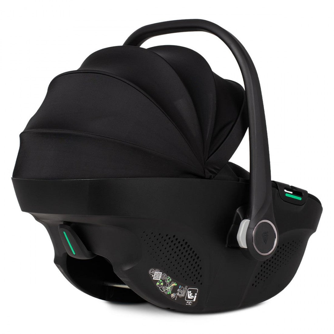 Venicci Claro 3 in 1 with Tiago 360 Car Seat Travel System Bundle, Forest Green