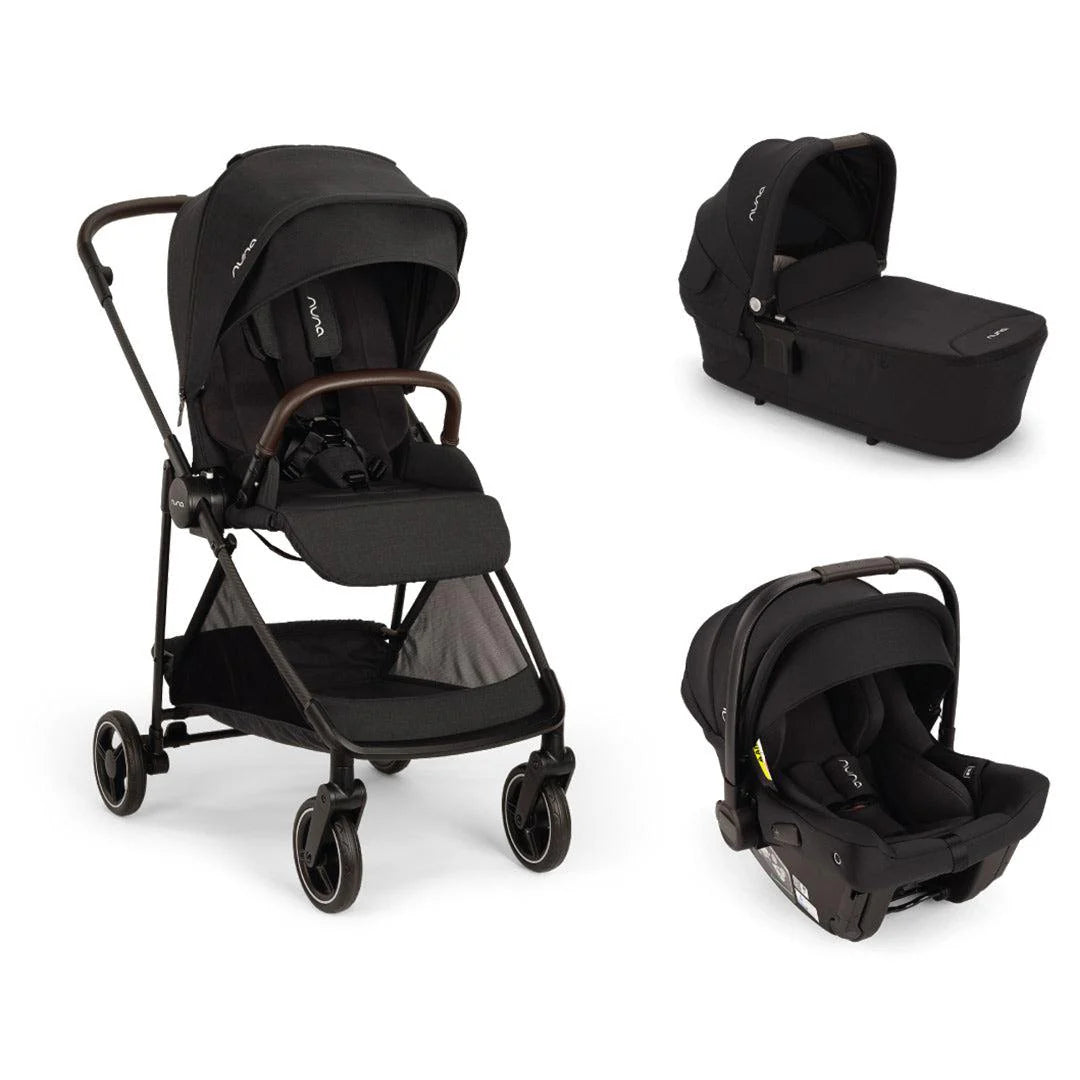 Nuna IXXA Next + PIPA Urbn Bundle in Caviar Ex Display – Jolly Tots