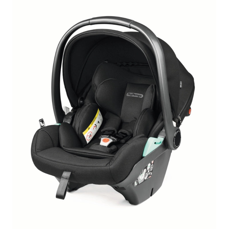 Peg Perego City Loop Chassis Plus Primo Viaggo Lounge Car Seat Bundle - True Black