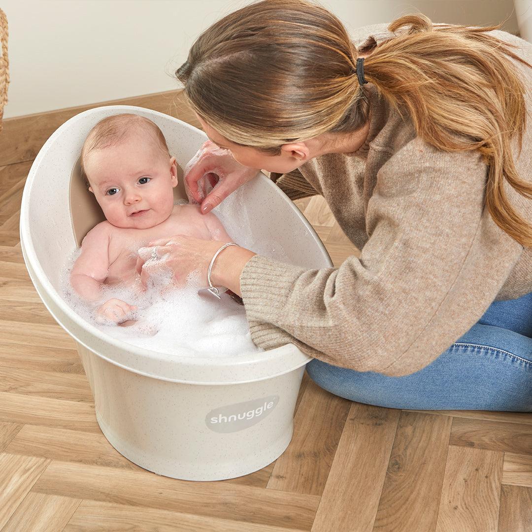 Shnuggle ECO Collection Baby Bath - Cookies & Cream
