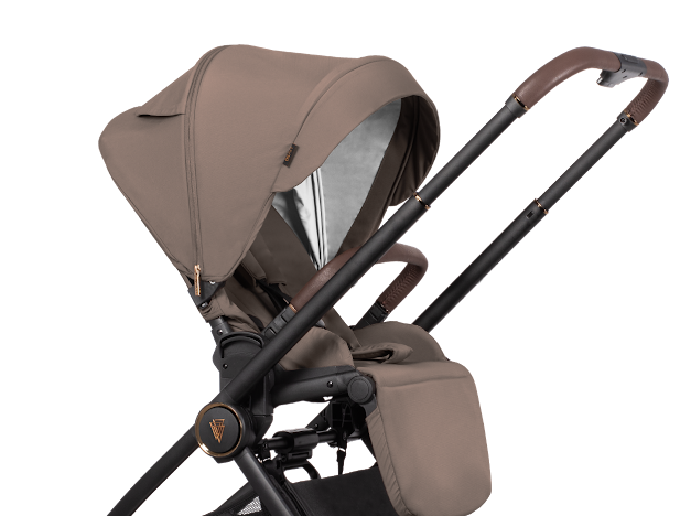 Venicci Claro 3 in 1 with Tiago Black Car Seat Travel System Bundle, Almond Pre Order Mid July Delivery